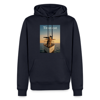 Titanicat – Ich bin der König der Kratzbäume | Männer Premium Hoodie - Navy