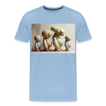 So wachsen wir also | Männer Premium T-Shirt - Sky