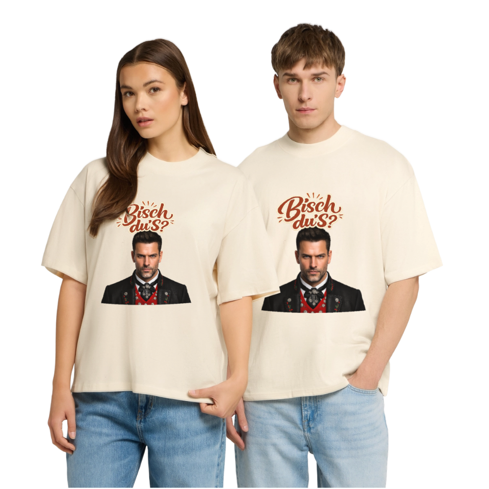 Bisch du’s? – Schwarzwaldkerl | Stanley/Stella Oversized Unisex Bio T-Shirt Blaster - Natur