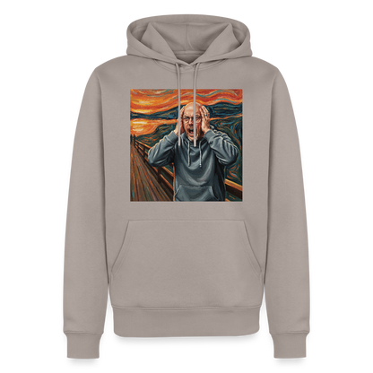 Der Schrei… wenn es wirklich reicht | Männer Premium Hoodie - Taupe