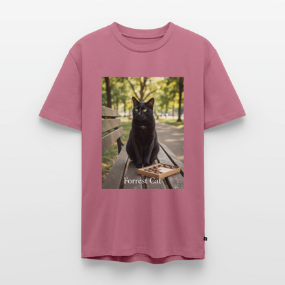 Forrest Cat – Krümel wartet | Männer Premium T-Shirt - Mauve