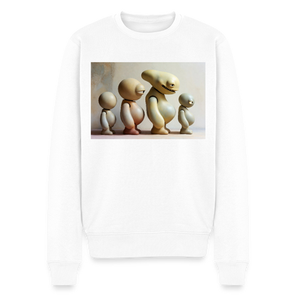 So wachsen wir also |  Männer Premium Pullover - Weiß