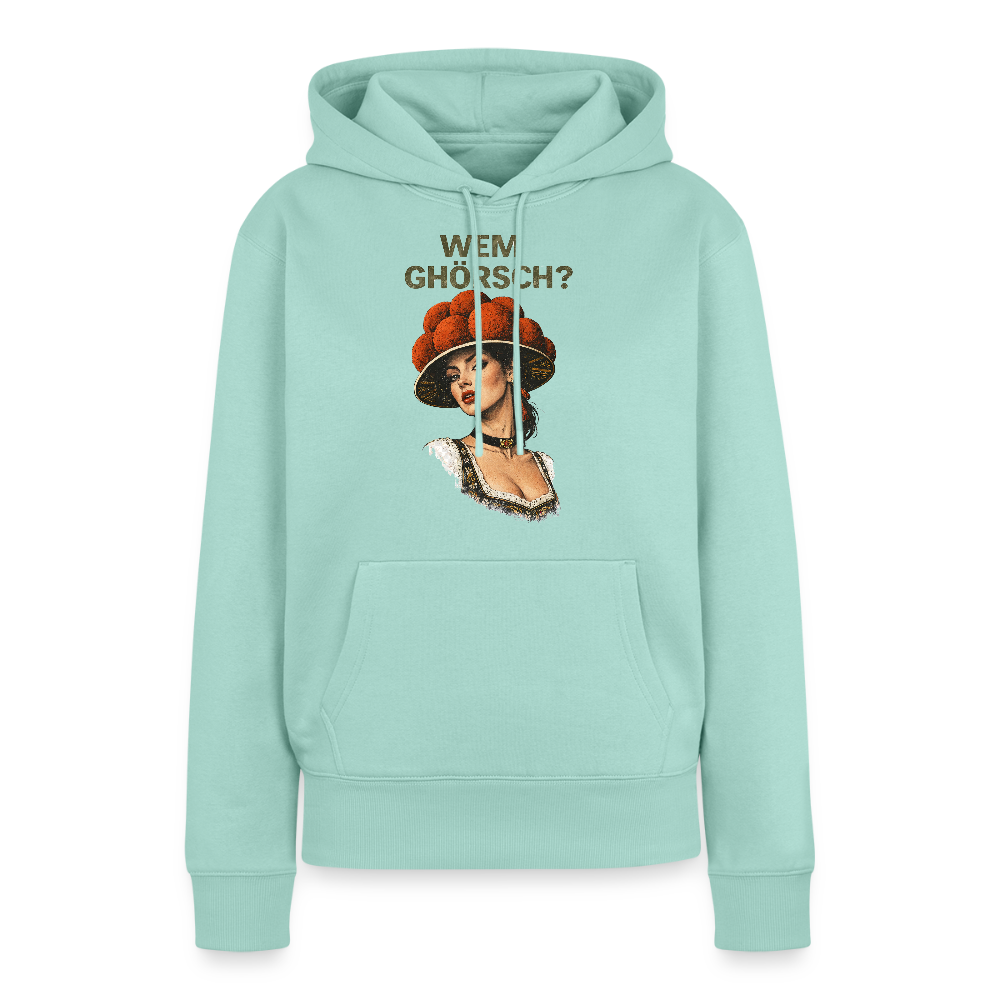 Wem ghörsch? – Schwarzwald Edition | Frauen Premium Hoodie - Mint 