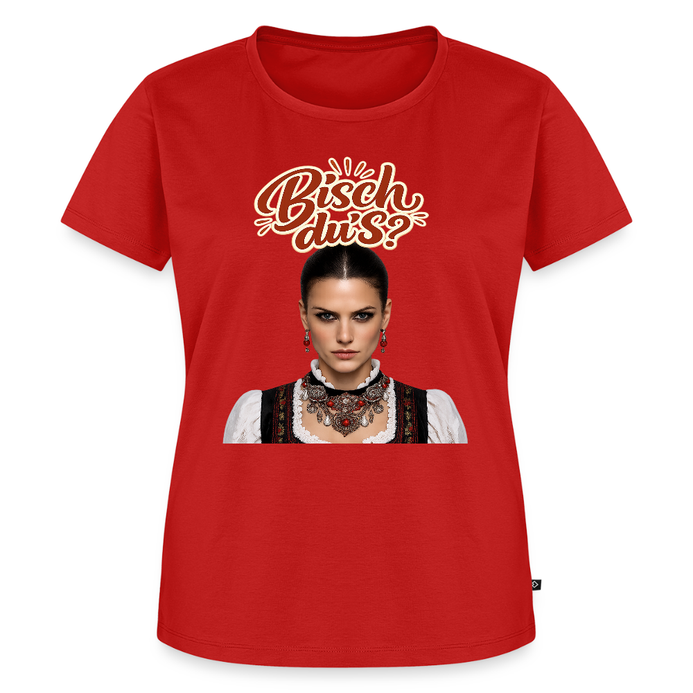 Schwarzwaldstolz – Sie weiß, wer sie isch | Frauen Premium T-Shirt - Rot