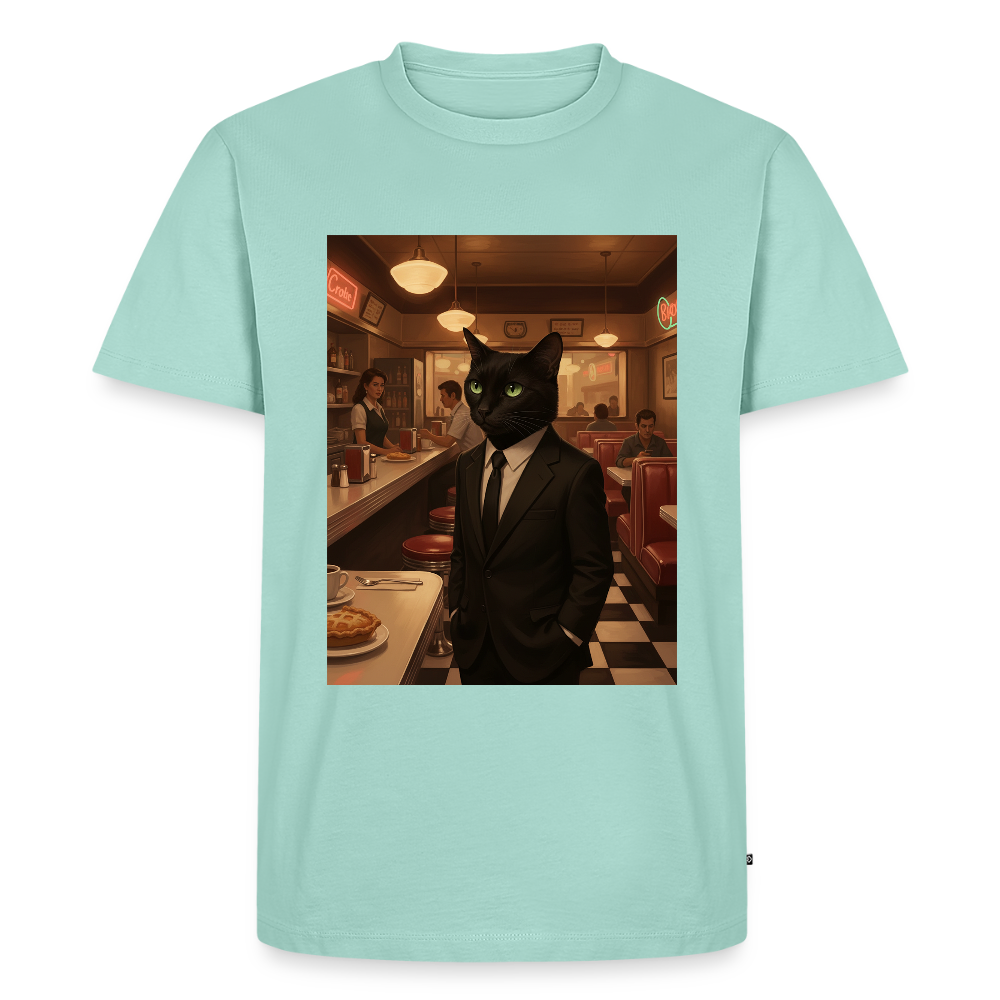 Krümel – Royale mit Pfote | Männer Premium T-Shirt - Mint 