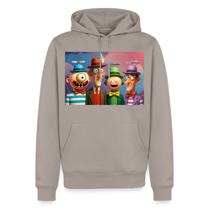 Gedankenkreise auf Hochtouren | Männer Premium Hoodie - Taupe