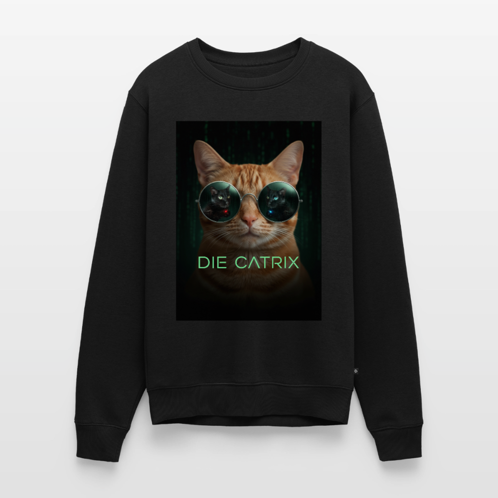 Die Catrix – Krümel erwacht |  Männer Premium Pullover - Schwarz