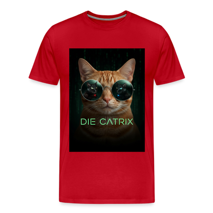 Die Catrix – Krümel erwacht | Männer Premium T-Shirt - Rot