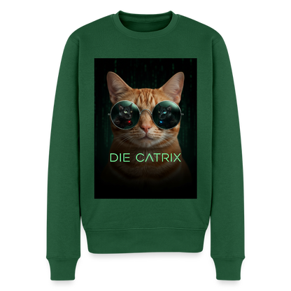 Die Catrix – Krümel erwacht |  Männer Premium Pullover - Flaschengrün