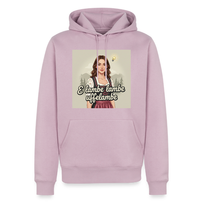 E Lambe, lambe, uffelambe – Alemannischer Geistesblitz | Männer Premium Hoodie - Altrosa