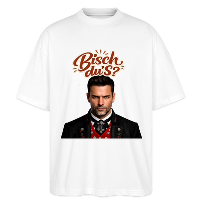 Bisch du’s? – Schwarzwaldkerl | Stanley/Stella Oversized Unisex Bio T-Shirt Blaster - Weiß