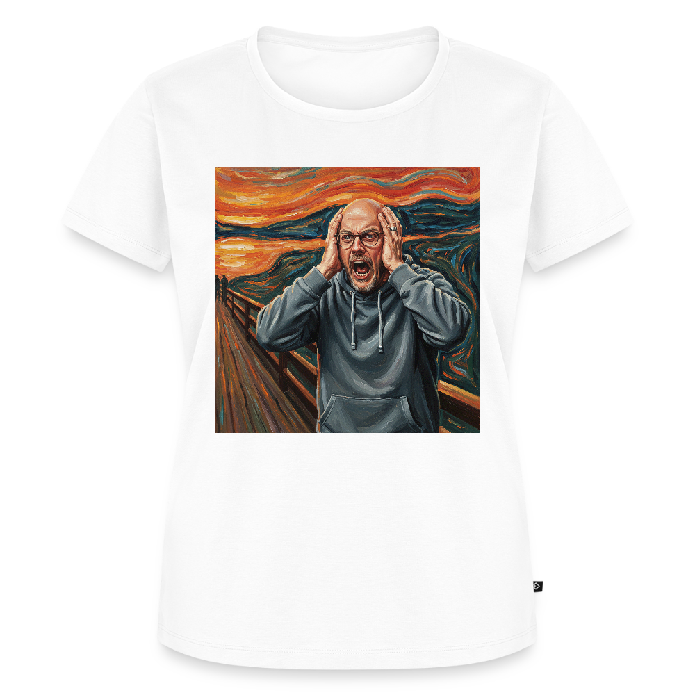 Der Schrei… wenn es wirklich reicht | Frauen Premium T-Shirt - Weiß