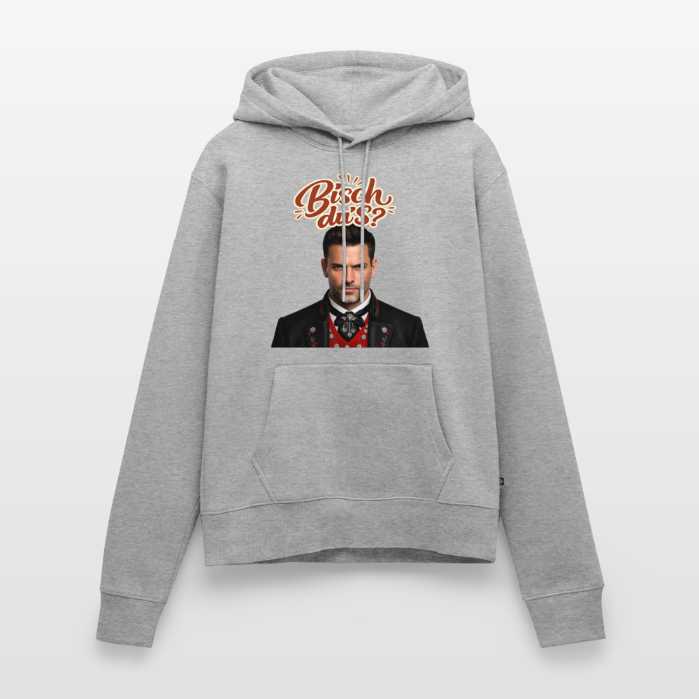 Bisch du’s? – Schwarzwaldkerl | Frauen Premium Hoodie - Grau meliert