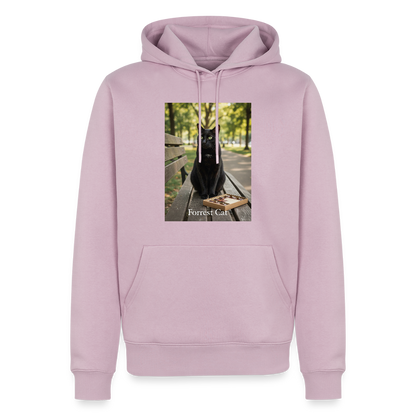 Forrest Cat – Krümel wartet | Männer Premium Hoodie - Altrosa