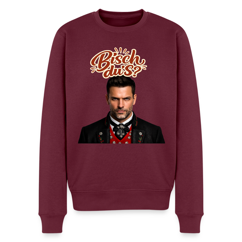 Bisch du’s? – Schwarzwaldkerl |  Männer Premium Pullover - Burgunderrot