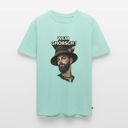 Wem ghörsch? – Alemannische Klärung | Männer Premium T-Shirt - Mint 
