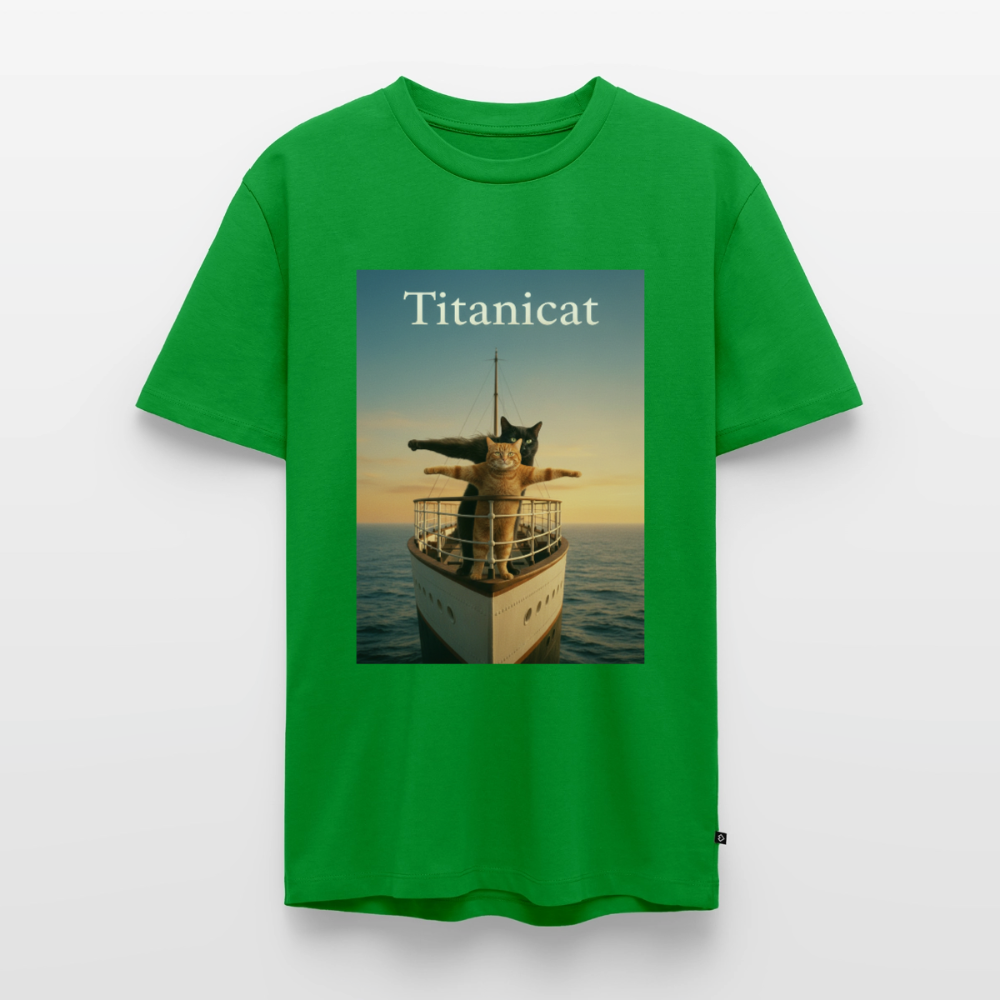 Titanicat – Ich bin der König der Kratzbäume | Männer Premium T-Shirt - Grün