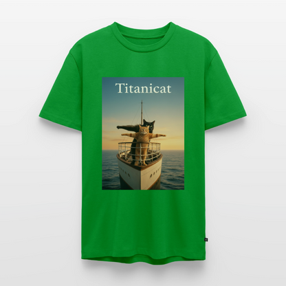 Titanicat – Ich bin der König der Kratzbäume | Männer Premium T-Shirt - Grün