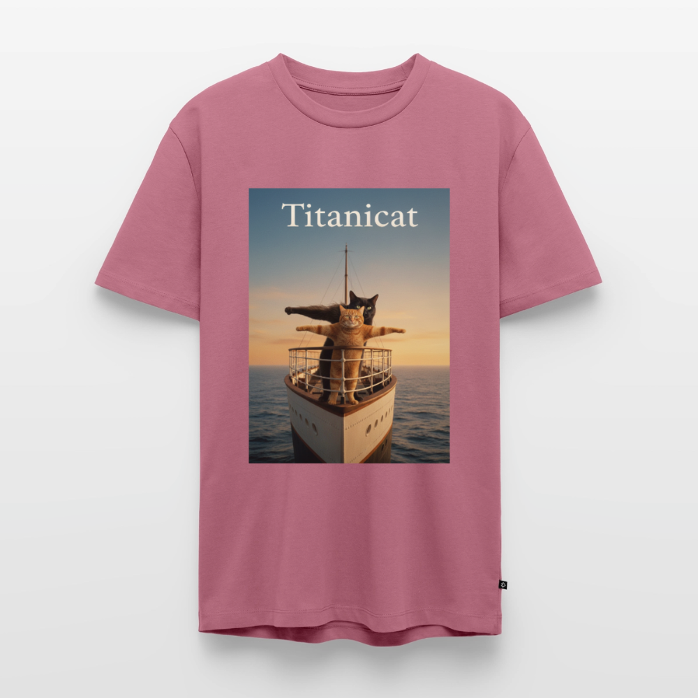 Titanicat – Ich bin der König der Kratzbäume | Männer Premium T-Shirt - Mauve