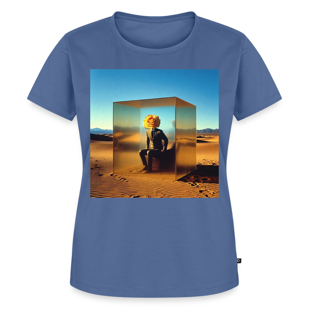 Gefühle unter Glas | Frauen Premium T-Shirt - Taubenblau