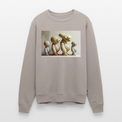 So wachsen wir also |  Männer Premium Pullover - Taupe