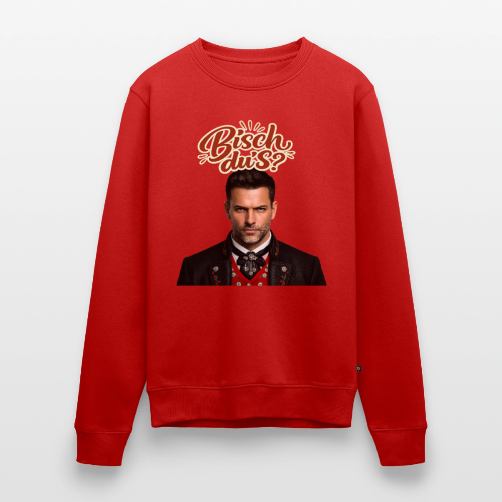 Bisch du’s? – Schwarzwaldkerl |  Männer Premium Pullover - Rot