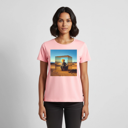 Gefühle unter Glas | Frauen Premium T-Shirt - Rosa