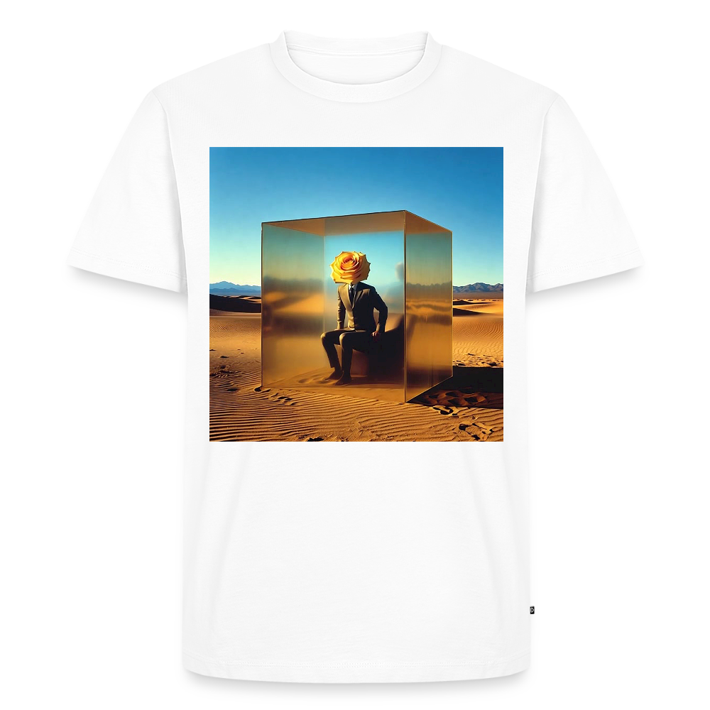 Gefühle unter Glas | Männer Premium T-Shirt - Weiß