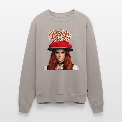 Bisch du’s? – Schwarzwaldmädel |  Männer Premium Pullover - Taupe