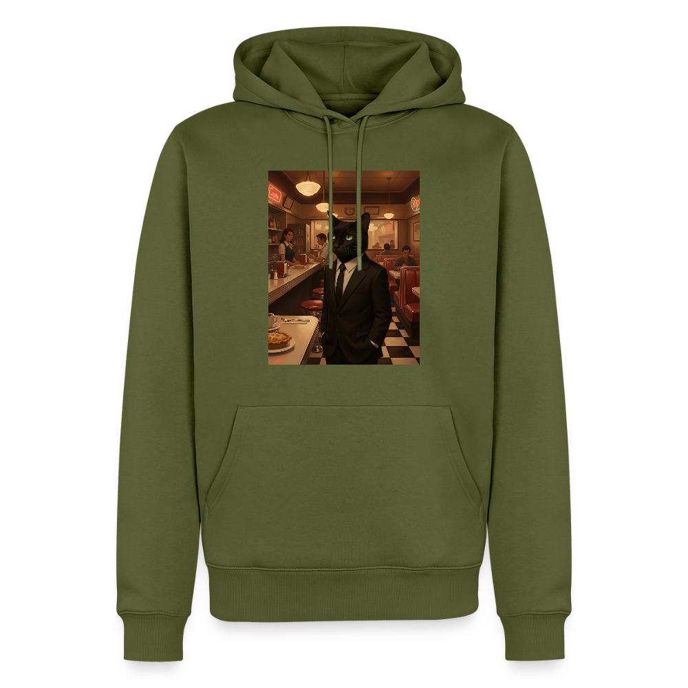 Krümel – Royale mit Pfote | Männer Premium Hoodie - Khaki