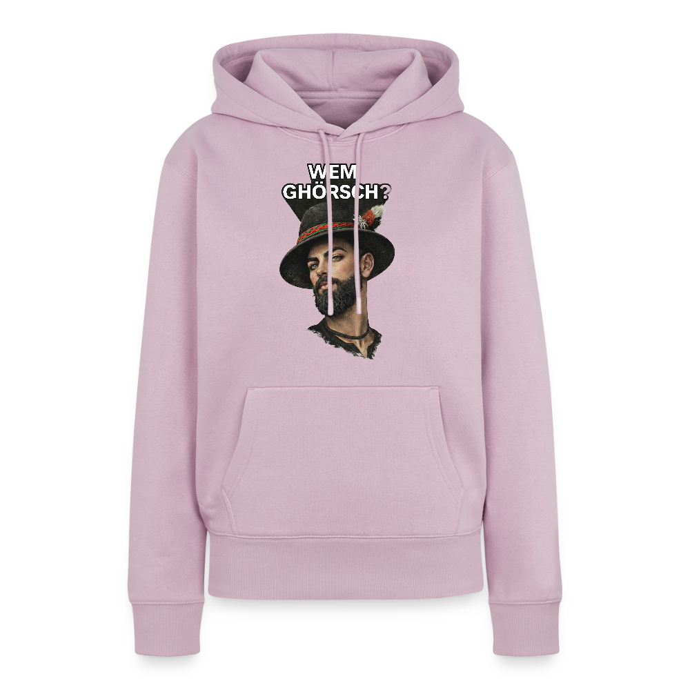 Wem ghörsch? – Alemannische Klärung | Frauen Premium Hoodie - Altrosa