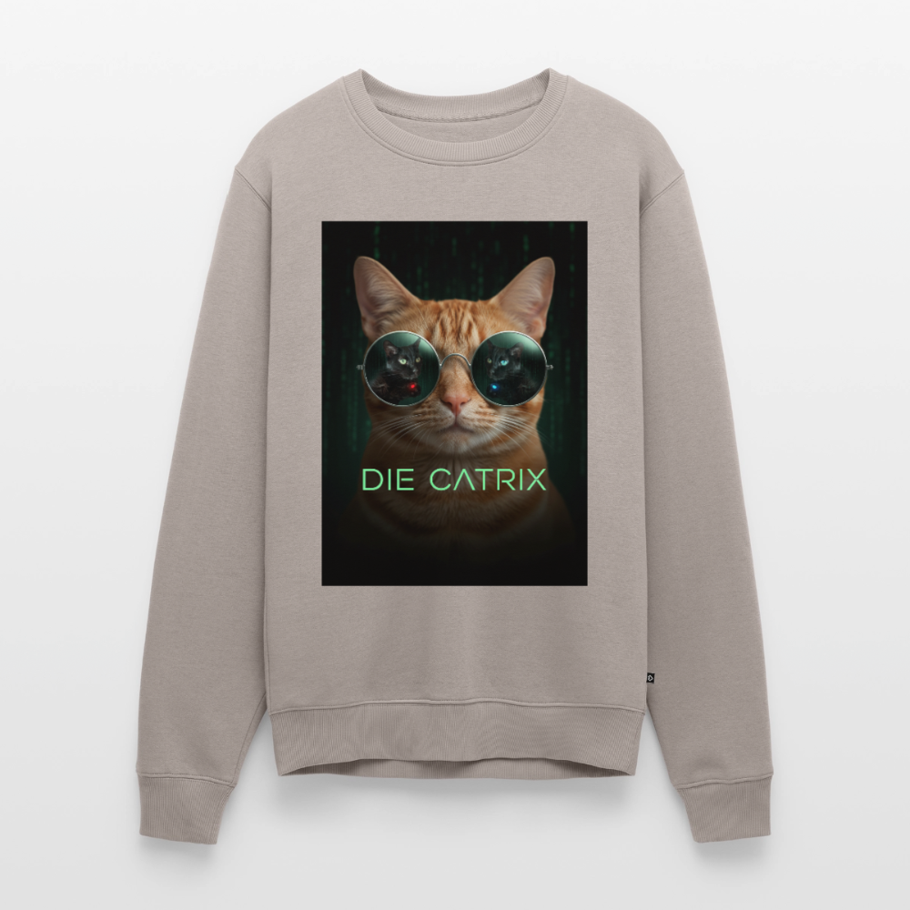 Die Catrix – Krümel erwacht |  Männer Premium Pullover - Taupe