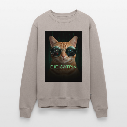 Die Catrix – Krümel erwacht |  Männer Premium Pullover - Taupe