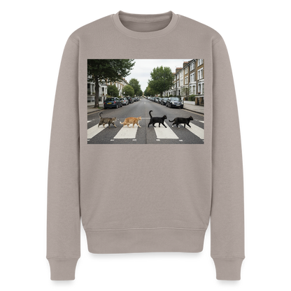 The Purrfect Crossing – Wir waren vor der Band da |  Männer Premium Pullover - Taupe