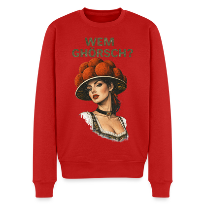 Wem ghörsch? – Schwarzwald Edition |  Männer Premium Pullover - Rot