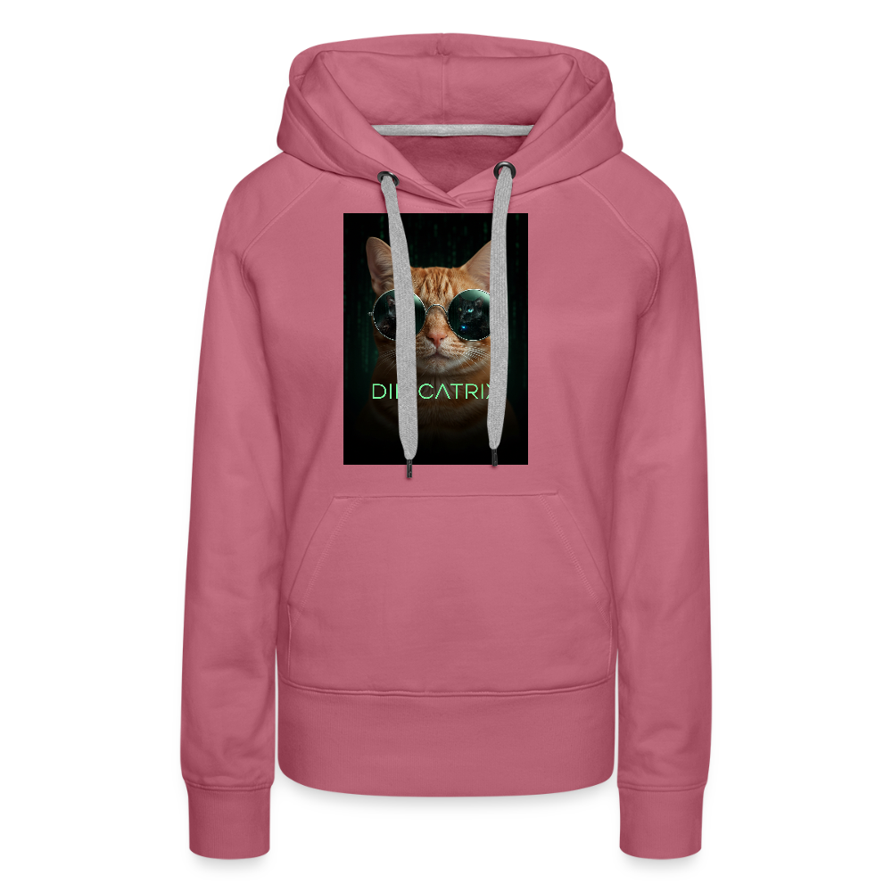 Die Catrix – Krümel erwacht | Frauen Premium Hoodie - Malve