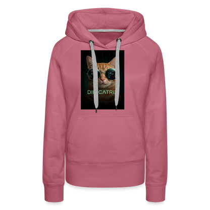 Die Catrix – Krümel erwacht | Frauen Premium Hoodie - Malve