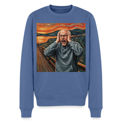 Der Schrei… wenn es wirklich reicht |  Männer Premium Pullover - Taubenblau
