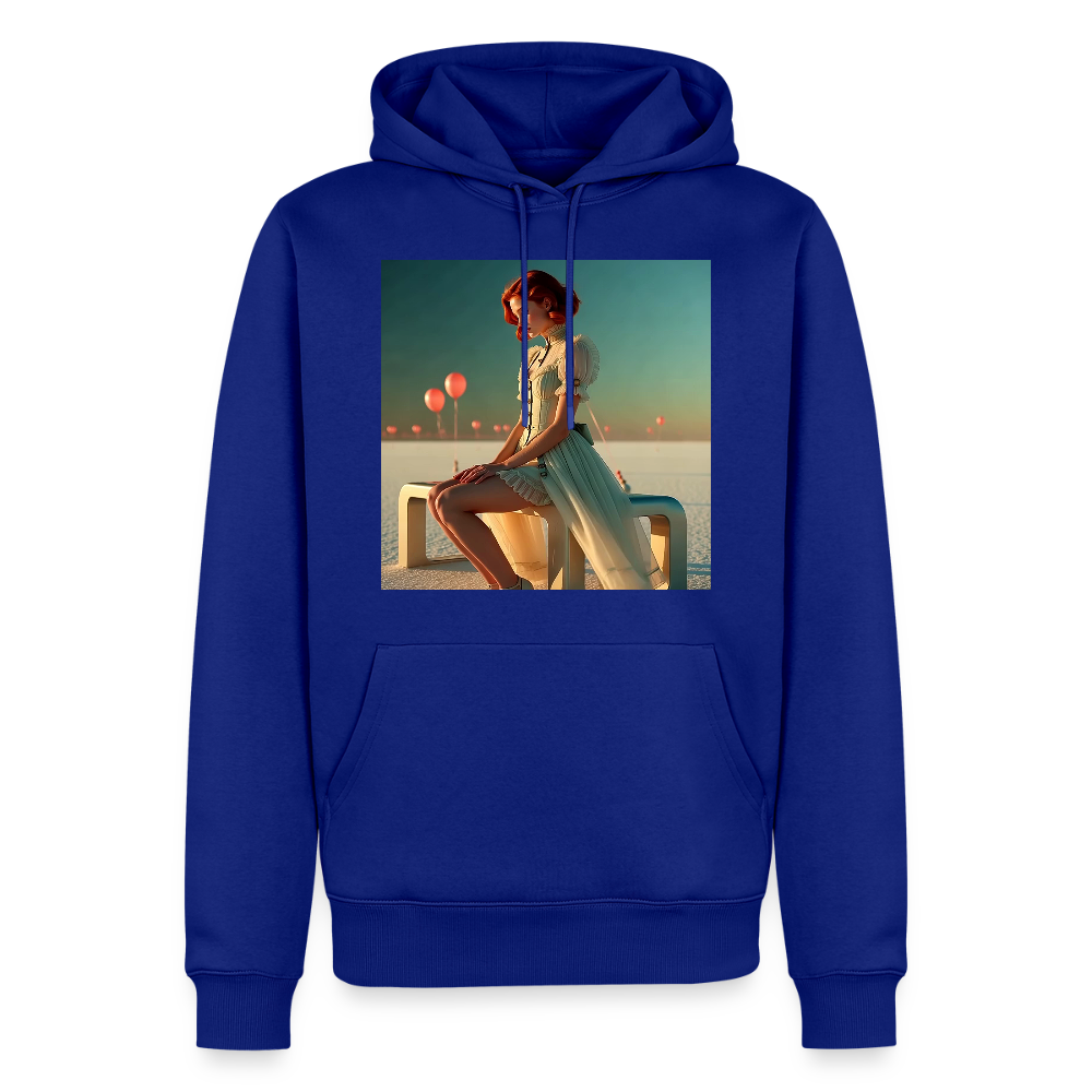 Leise Gedanken bei lauter Farben | Männer Premium Hoodie - Royalblau