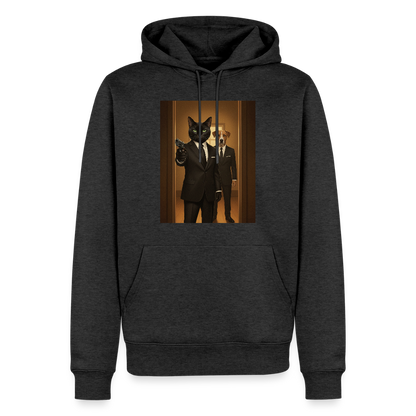 Krümel – Say Meow Again | Männer Premium Hoodie - Anthrazit meliert
