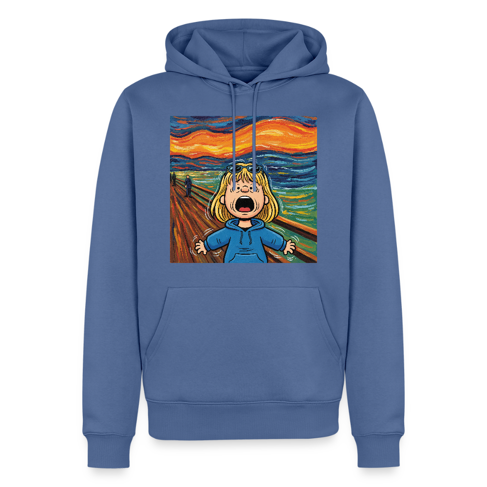 Der Schrei… manchmal bist du es selbst | Männer Premium Hoodie - Taubenblau