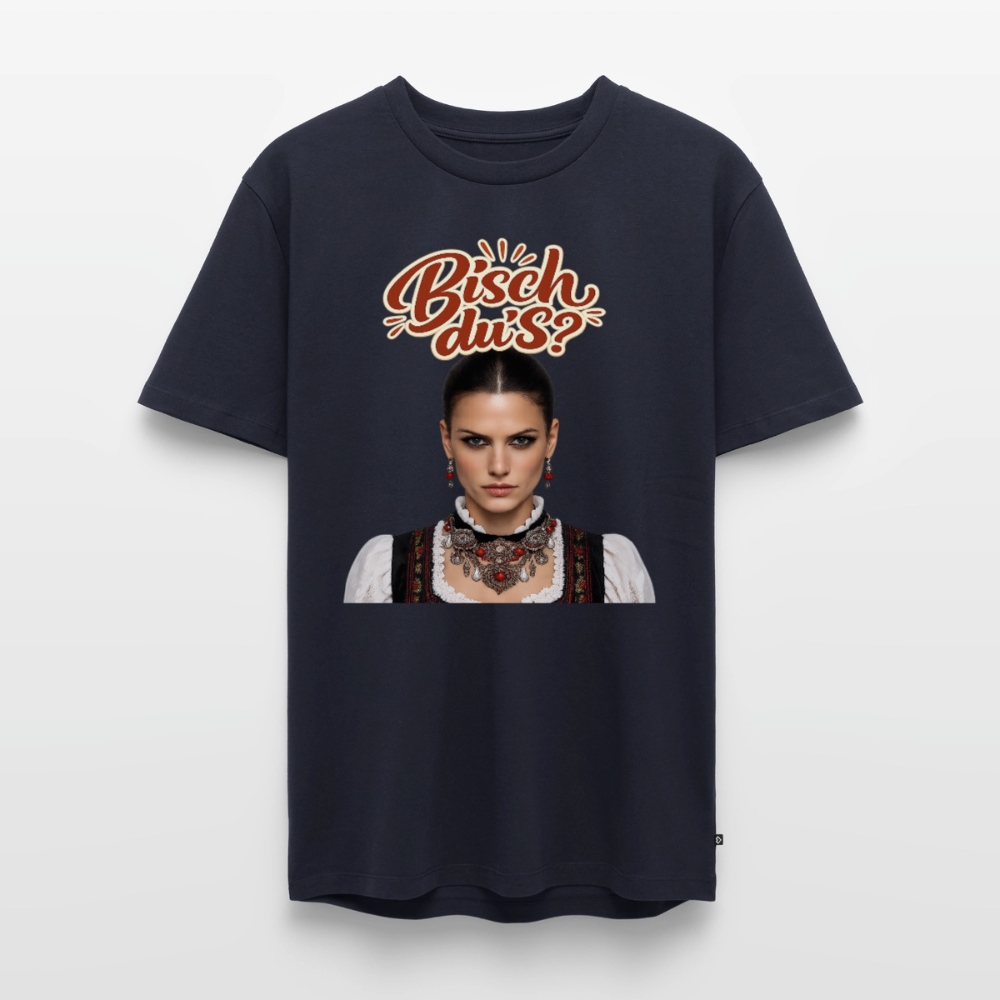 Schwarzwaldstolz – Sie weiß, wer sie isch | Männer Premium T-Shirt - Navy