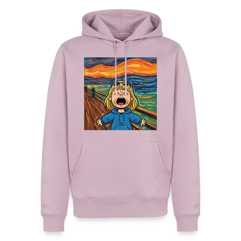 Der Schrei… manchmal bist du es selbst | Männer Premium Hoodie - Altrosa
