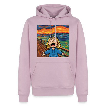 Der Schrei… manchmal bist du es selbst | Männer Premium Hoodie - Altrosa