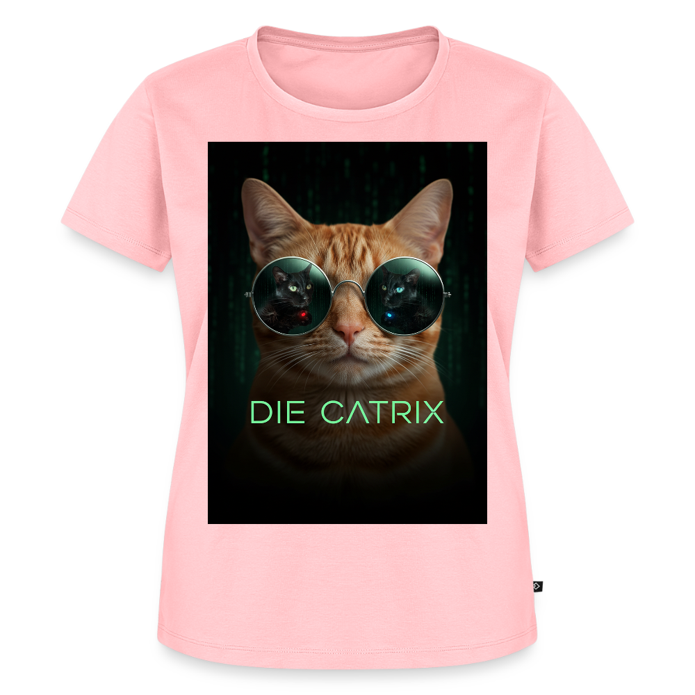 Die Catrix – Krümel erwacht | Frauen Premium T-Shirt - Rosa