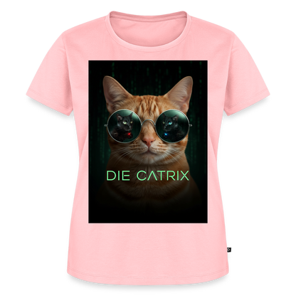Die Catrix – Krümel erwacht | Frauen Premium T-Shirt - Rosa