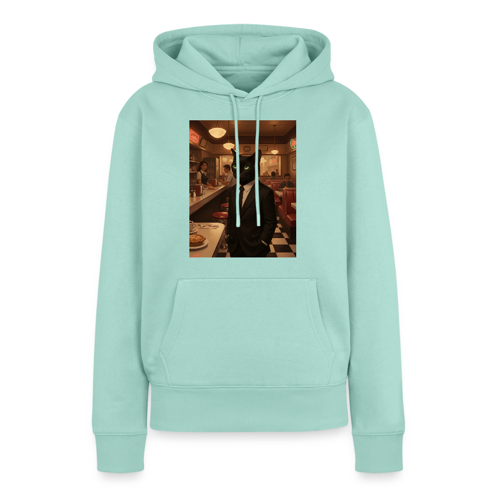 Krümel – Royale mit Pfote | Frauen Premium Hoodie - Mint 