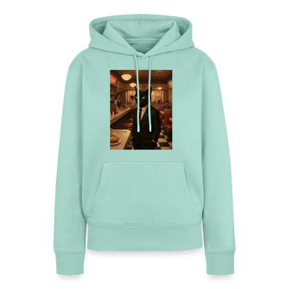 Krümel – Royale mit Pfote | Frauen Premium Hoodie - Mint 