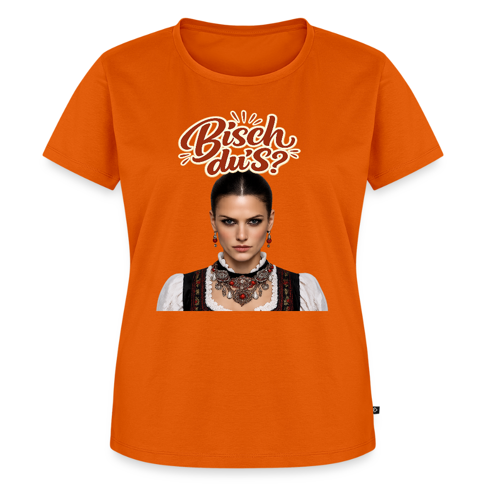 Schwarzwaldstolz – Sie weiß, wer sie isch | Frauen Premium T-Shirt - Orange 