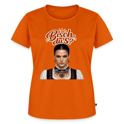 Schwarzwaldstolz – Sie weiß, wer sie isch | Frauen Premium T-Shirt - Orange 